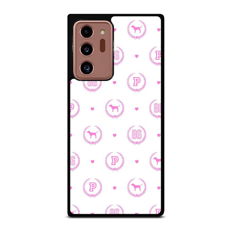 VICTORIA'S SECRET PINK LOVE DOG 86 Samsung Galaxy Note 20 Ultra Case