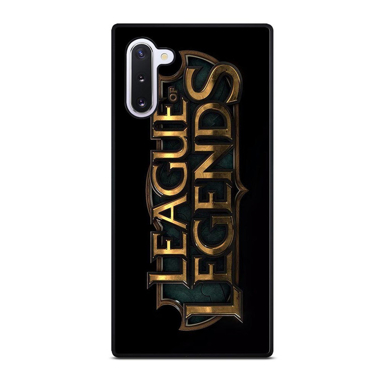 LEAGUE OF LEGENDS METAL LOGO Samsung Galaxy Note 10 Case