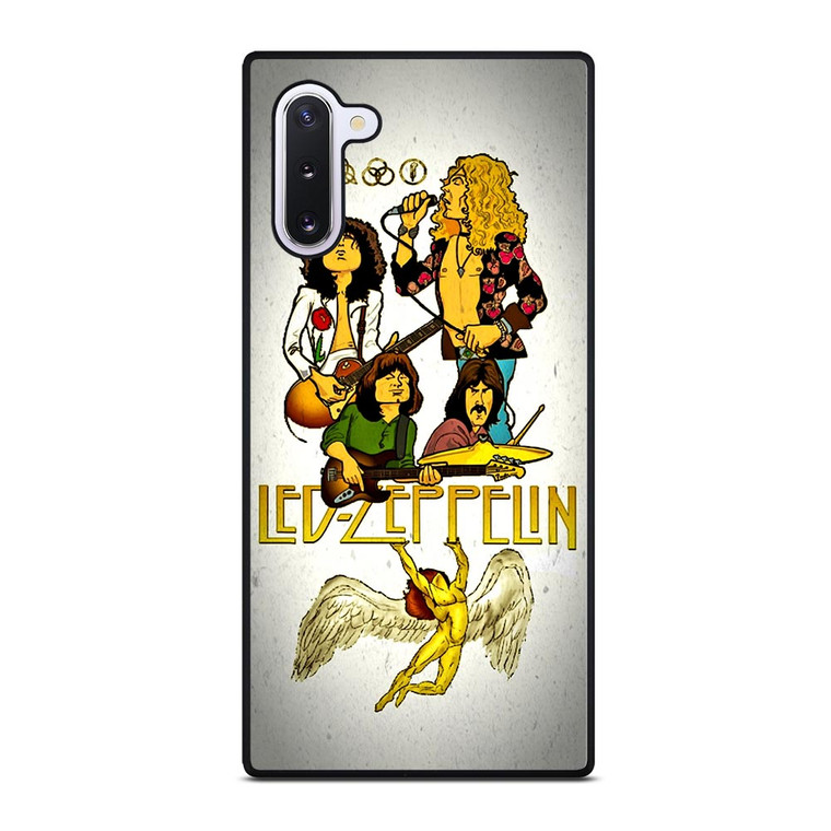 LED ZEPPELIN CARTOON Samsung Galaxy Note 10 Case