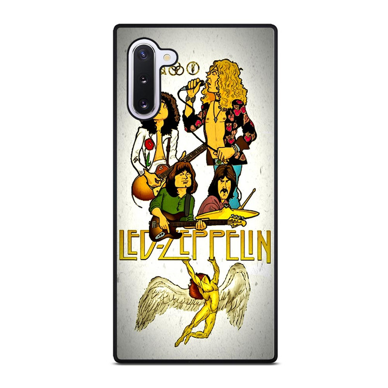 LED ZEPPELIN ROCK BAND ART Samsung Galaxy Note 10 Case