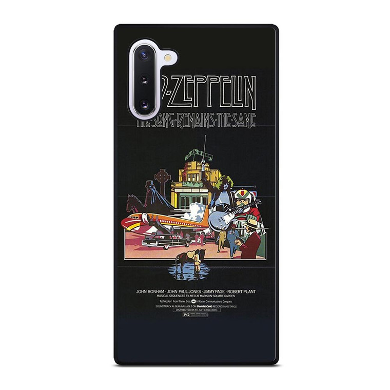 LED ZEPPELIN THE SONG REMANS THE SAME Samsung Galaxy Note 10 Case