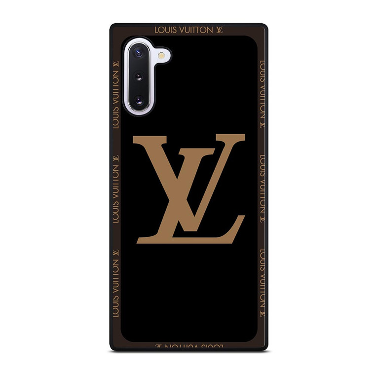 LOUIS VUITTON ROUND BLACK Samsung Galaxy Note 10 Case