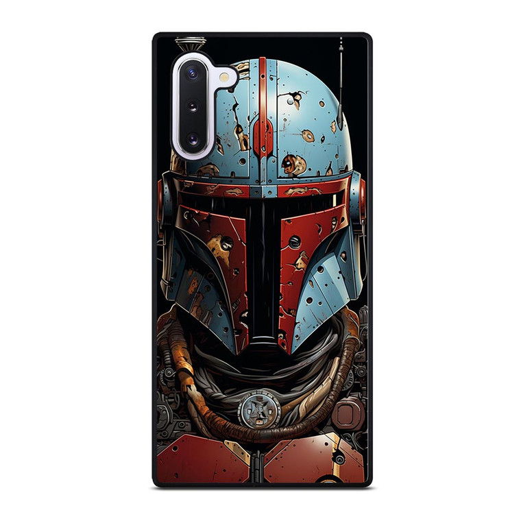MANDALORIAN HELMET RUSTY Samsung Galaxy Note 10 Case