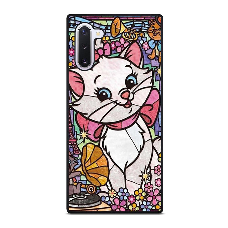 MARIE THE ARISTOCATS CAT STENED GLASS Samsung Galaxy Note 10 Case