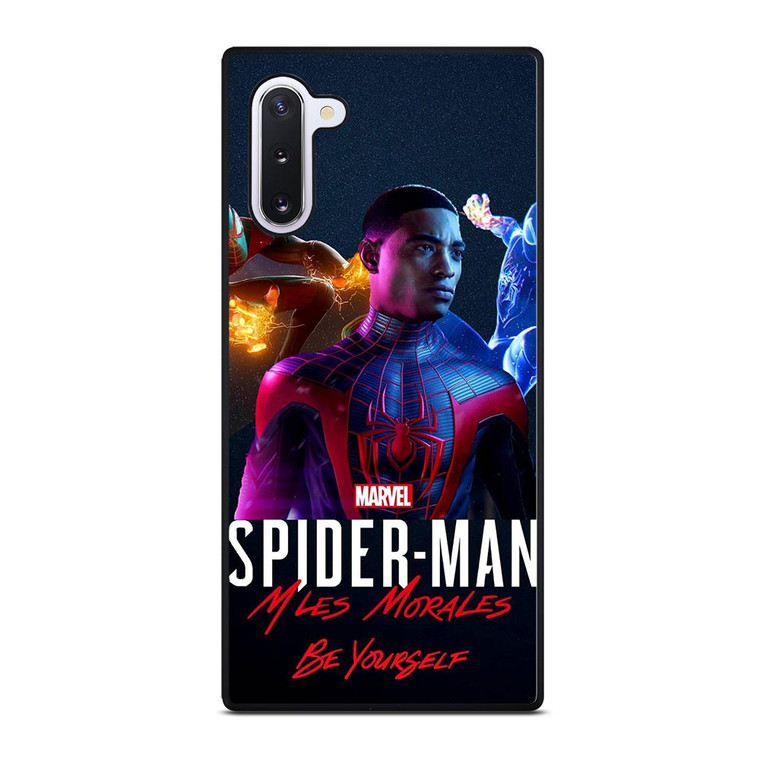 MARVEL SPIDERMAN MILES MORALES POSTER Samsung Galaxy Note 10 Case