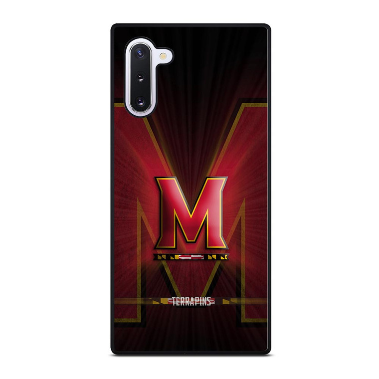 MARYLAND TERRAPINS FOOTBALL LOGO Samsung Galaxy Note 10 Case