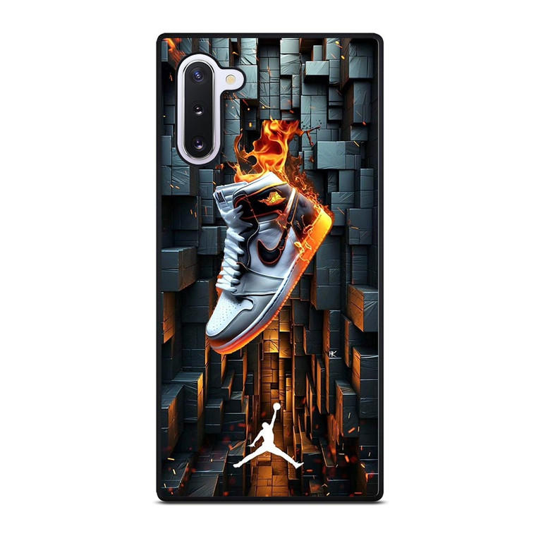 MICHAEL JORDAN AIR SHOES Samsung Galaxy Note 10 Case