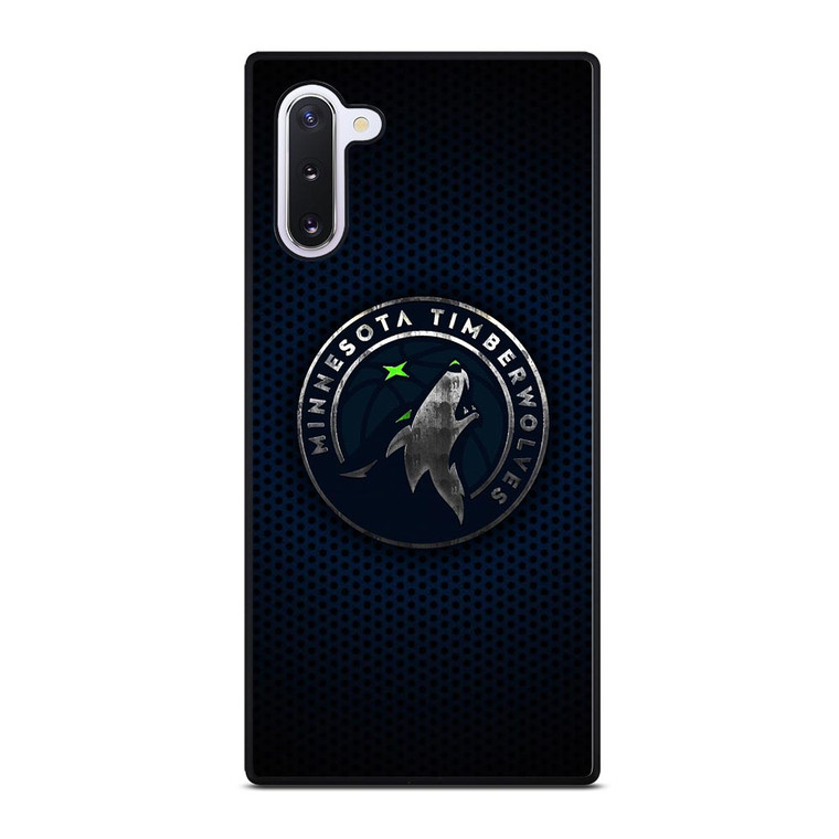 MINNESOTA TIMBERWOLVES BLUE CARBON Samsung Galaxy Note 10 Case
