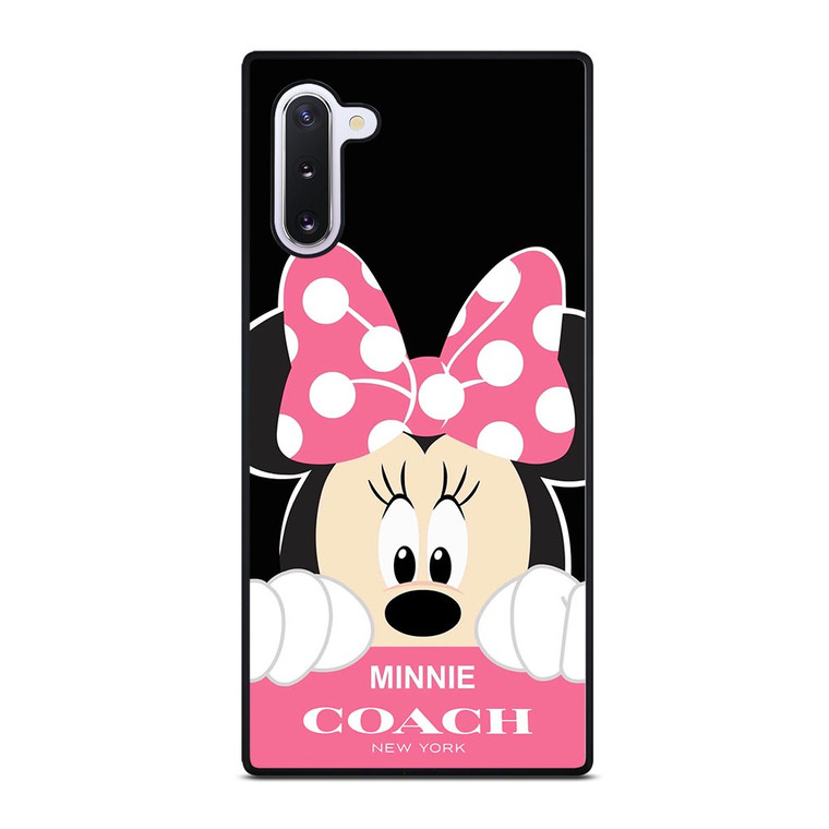 MINNIE MOUSE PINK COACH NEW YORK Samsung Galaxy Note 10 Case
