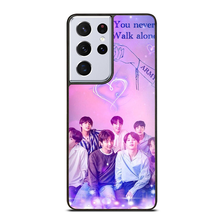 BTS BANGTAN BOYS ARMY Samsung Galaxy S21 Ultra Case