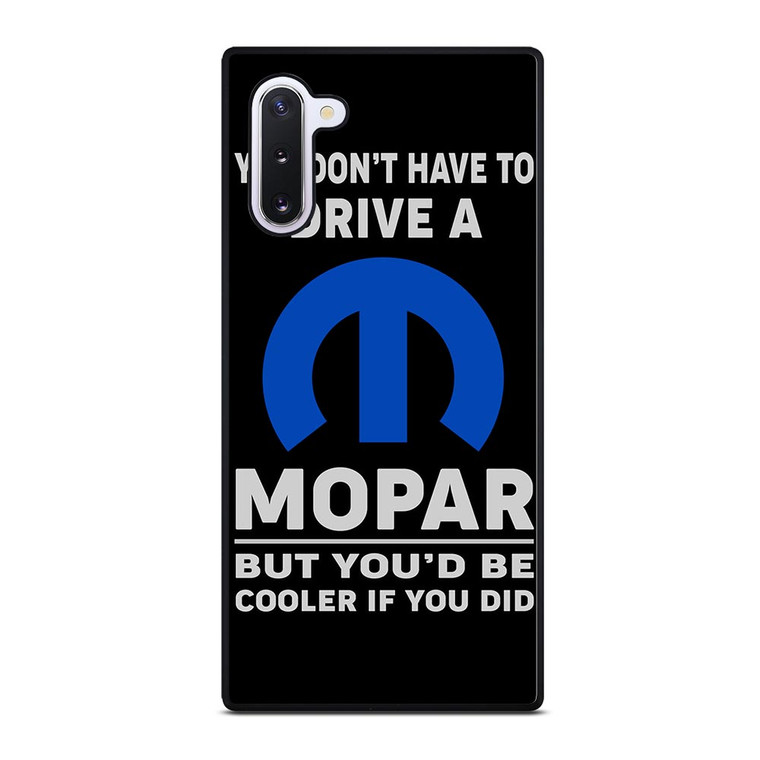 MOPAR AUTOMOBILE QUOTES Samsung Galaxy Note 10 Case