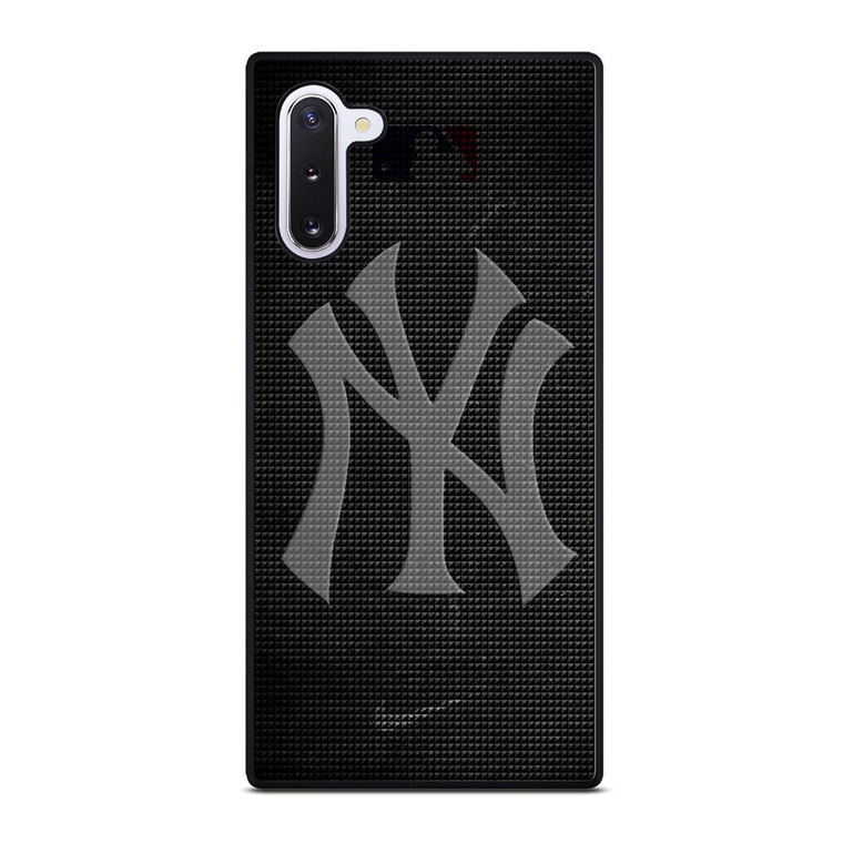 NEW YORK YANKEES METAL TEXTURE Samsung Galaxy Note 10 Case