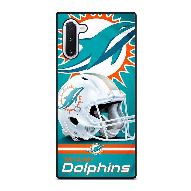 NFL MIAMI DOLPHINS HELMET LOGO Samsung Galaxy Note 10 Case