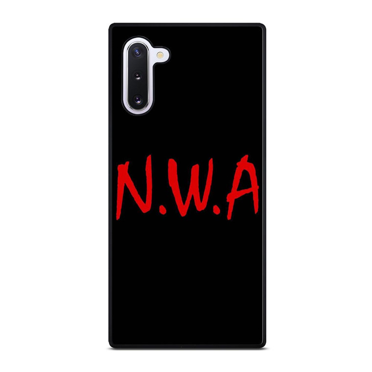 NWA NIGGAZ WIT ATTITUDES HIP HOP LOGO Samsung Galaxy Note 10 Case