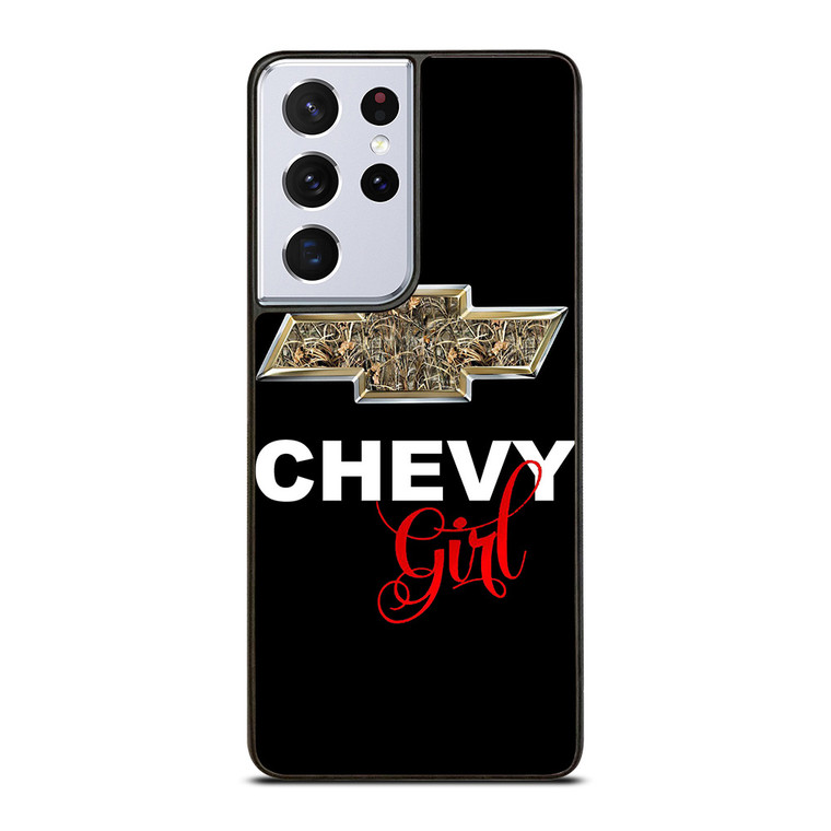 CAMO CHEVY GIRL Samsung Galaxy S21 Ultra Case