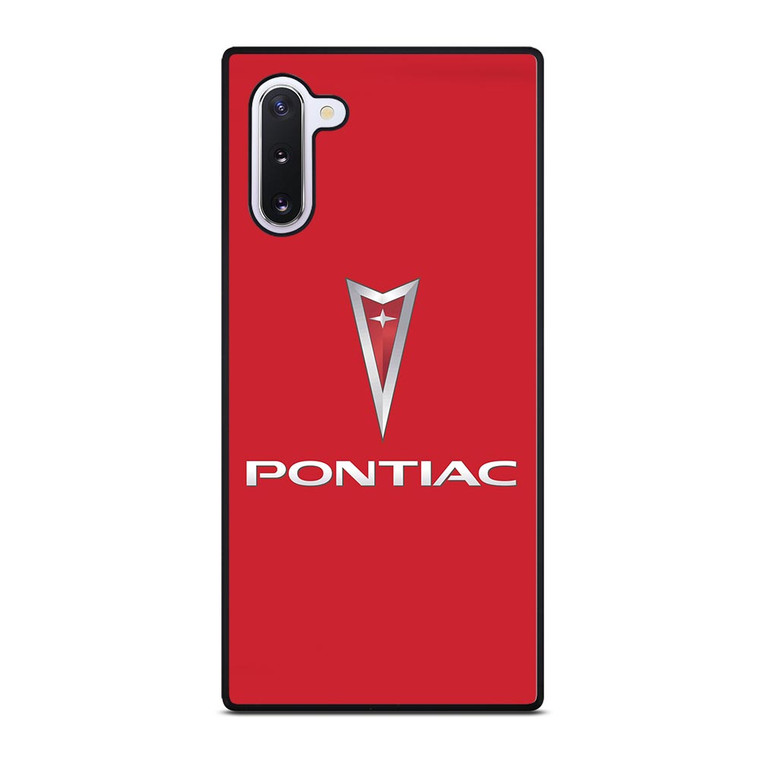 PONTIAC CAR RED LOGO Samsung Galaxy Note 10 Case