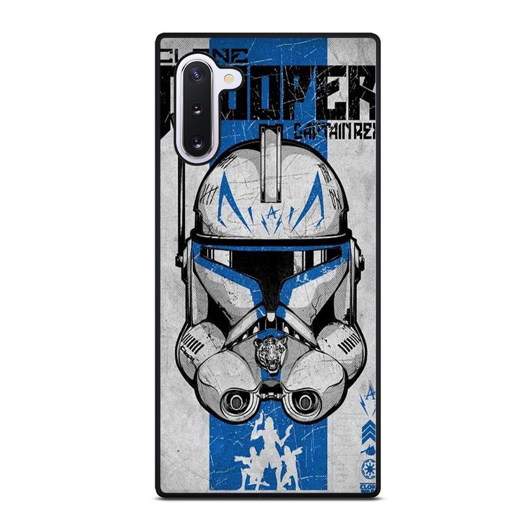 POSTER CLONE WARS STAR Samsung Galaxy Note 10 Case