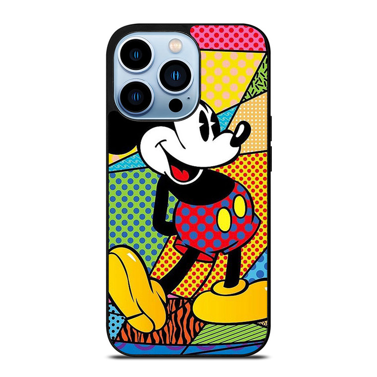 ROMERO BRITTO MICKEY MOUSE 2 iPhone 13 Pro Max Case