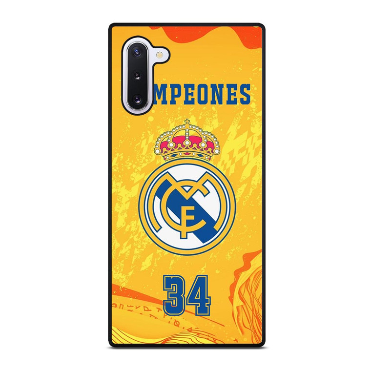 REAL MADRID CF CAMPEONES 34 Samsung Galaxy Note 10 Case