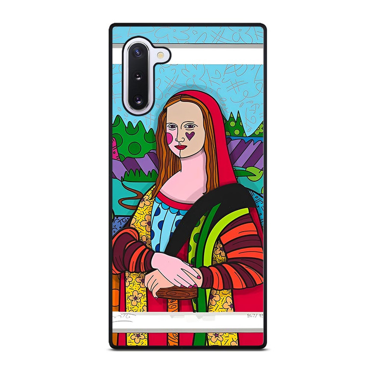 ROMERO BRITTO MONALISA Samsung Galaxy Note 10 Case
