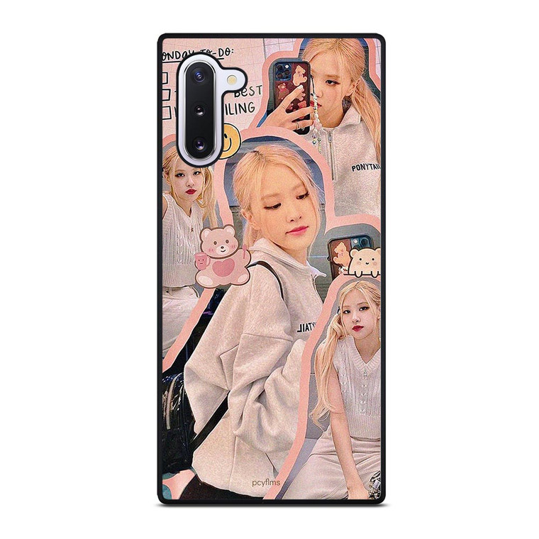 ROSE BLACKPINK CUTE COLLAGE Samsung Galaxy Note 10 Case