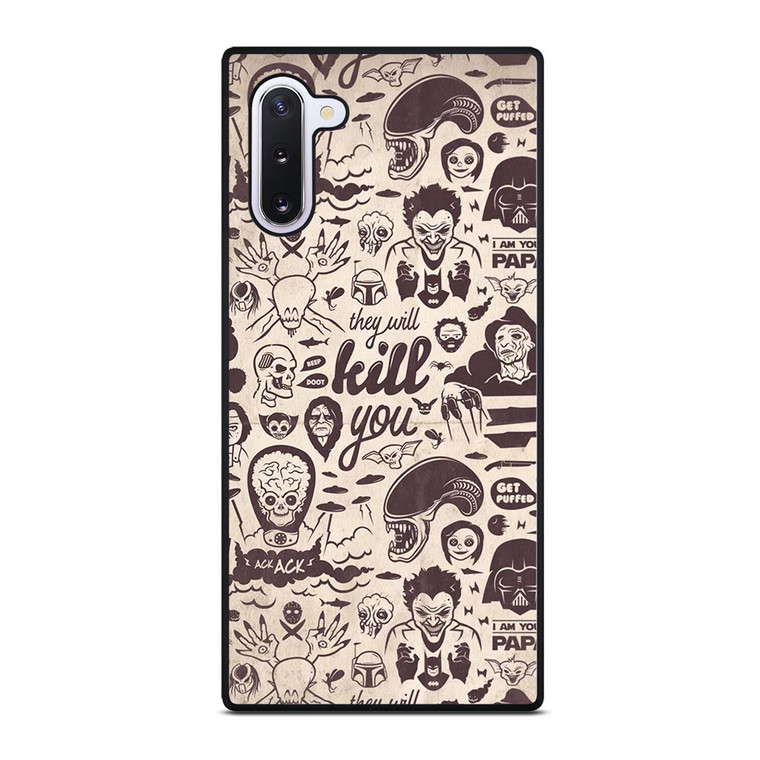 SLASHER PATTERN Samsung Galaxy Note 10 Case