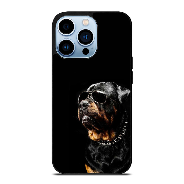 ROTTEILER DOG GLASSES iPhone 13 Pro Max Case ROTTEILER DOG GLASSES iPhone 13 Pro Max Case