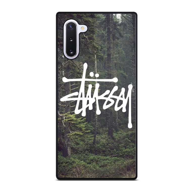 STUSSY SPOOKY FOREST LOGO Samsung Galaxy Note 10 Case