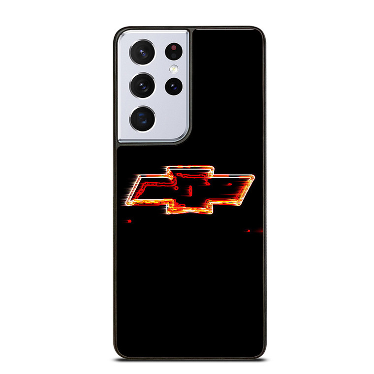 CHEVY BOWTIE NEON LOGO Samsung Galaxy S21 Ultra Case