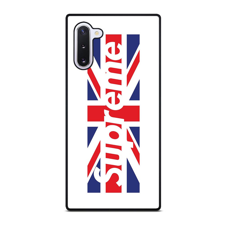 SUPREME UNITED KINGDOM FLAG Samsung Galaxy Note 10 Case SUPREME UNITED KINGDOM FLAG Samsung Galaxy Note 10 Case