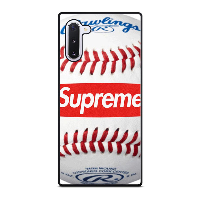 SUPREME X RAWLINGS BASEBALL Samsung Galaxy Note 10 Case SUPREME X RAWLINGS BASEBALL Samsung Galaxy Note 10 Case