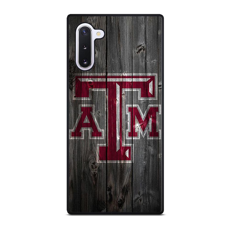 TEXAS AGGIES WOODEN LOGO Samsung Galaxy Note 10 Case TEXAS AGGIES WOODEN LOGO Samsung Galaxy Note 10 Case