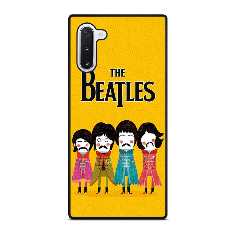 THE BEATLES BAND CUTE Samsung Galaxy Note 10 Case THE BEATLES BAND CUTE Samsung Galaxy Note 10 Case