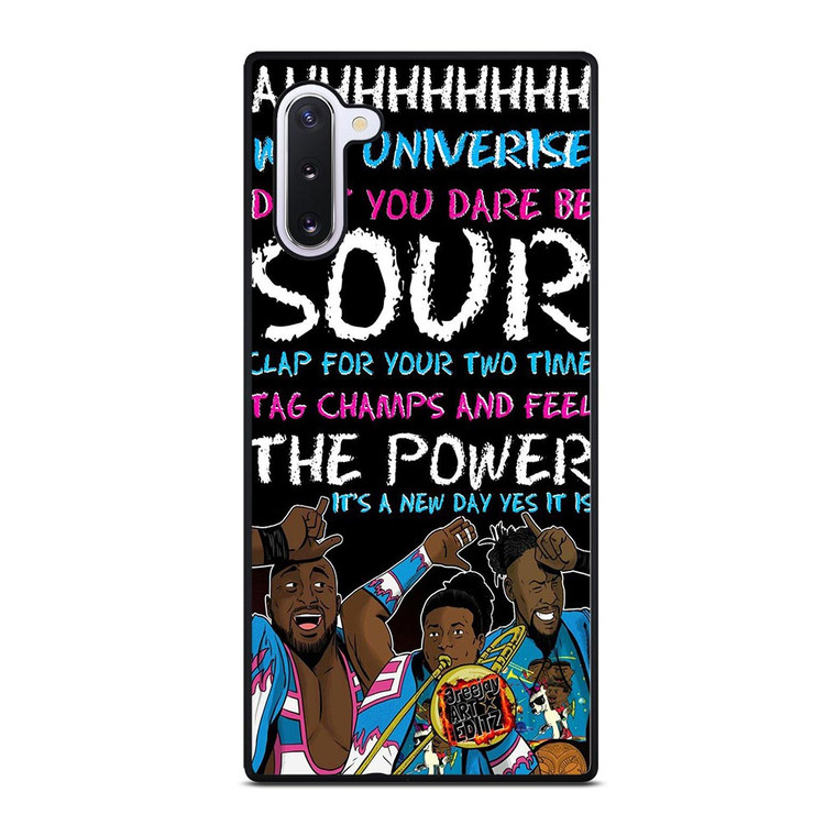 THE NEW DAY WRESTLING WWE ART Samsung Galaxy Note 10 Case