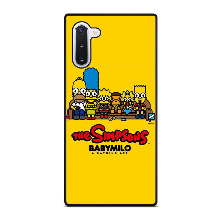 THE SIMPSONS BABY MILO BAPE Samsung Galaxy Note 10 Case
