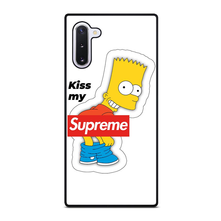 THE SIMPSONS KISS MY SUPREME Samsung Galaxy Note 10 Case