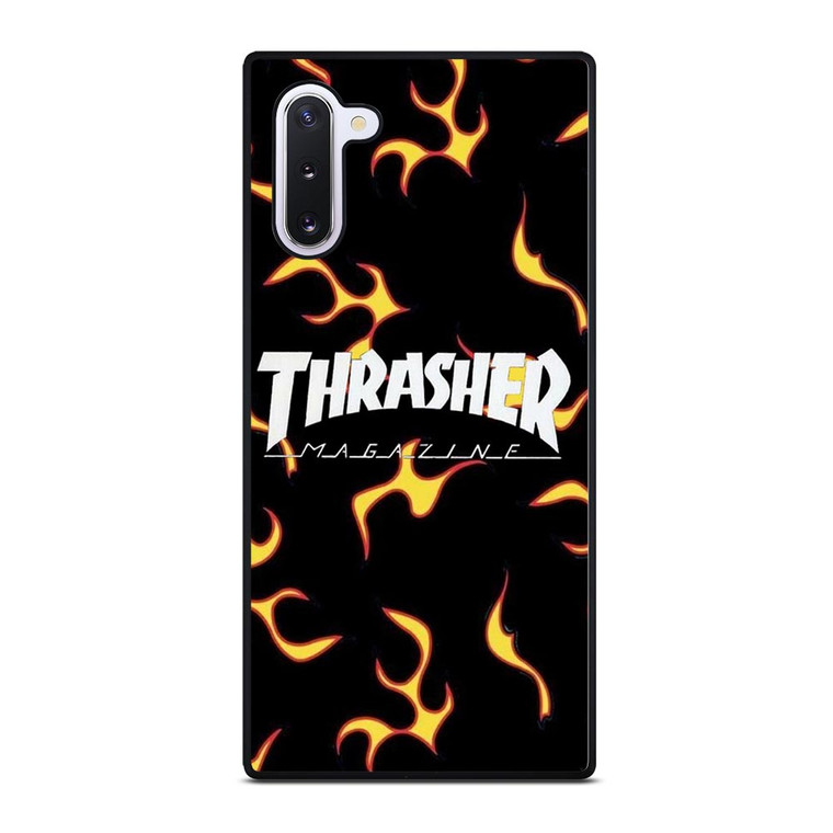 THRASHER SKATEBOARD MAGAZINE FLAME Samsung Galaxy Note 10 Case