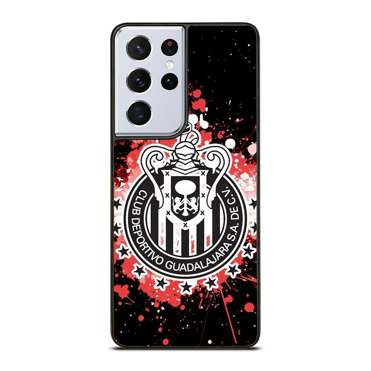 CHIVAS GUADALAJARA FC LOGO ART Samsung Galaxy S21 Ultra Case