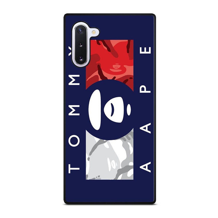 TOMMY HILFIGER BAPE CAMO LOGO Samsung Galaxy Note 10 Case TOMMY HILFIGER BAPE CAMO LOGO Samsung Galaxy Note 10 Case