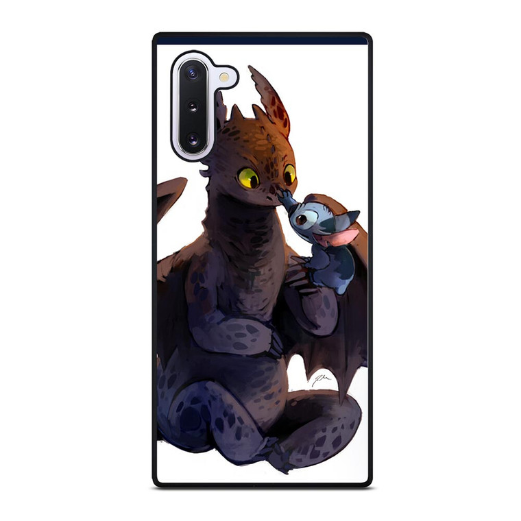 TOOTHLESS AND STITCH CARTOON 2 Samsung Galaxy Note 10 Case