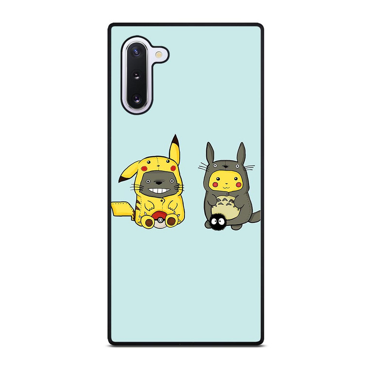 TOTORO X PIKACHU CARTOON Samsung Galaxy Note 10 Case TOTORO X PIKACHU CARTOON Samsung Galaxy Note 10 Case