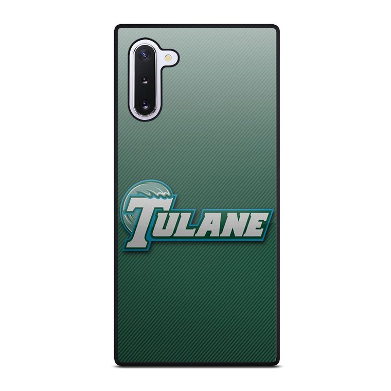 TULANE UNIVERSITY LOGO CARBON Samsung Galaxy Note 10 Case