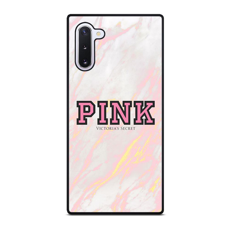 VICTORIA'S SECRET PINK MARBLE Samsung Galaxy Note 10 Case