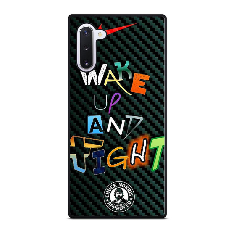 WAKE UP AND TIGHT NIKE Samsung Galaxy Note 10 Case