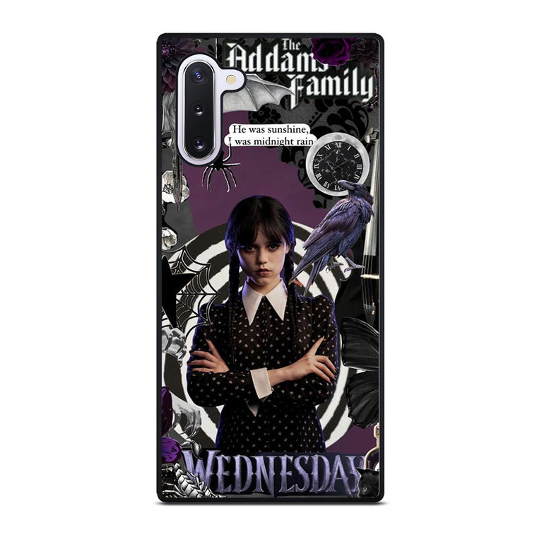 WEDNESDAY ADDAMS FAMILY SERIES Samsung Galaxy Note 10 Case