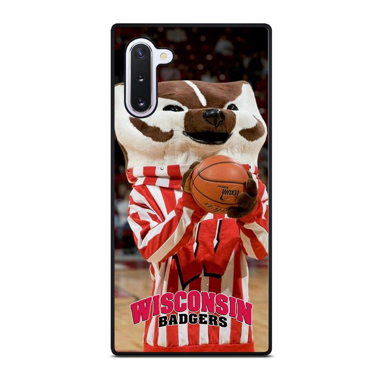 WISCONSIN BADGER MASCOT 2 Samsung Galaxy Note 10 Case