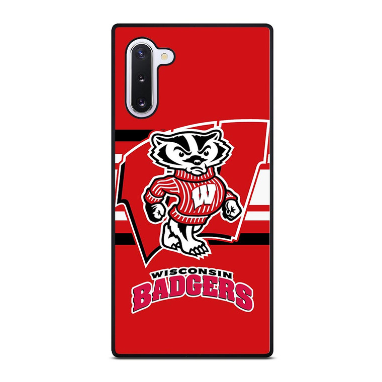 WISCONSIN BADGER SYMBOL Samsung Galaxy Note 10 Case