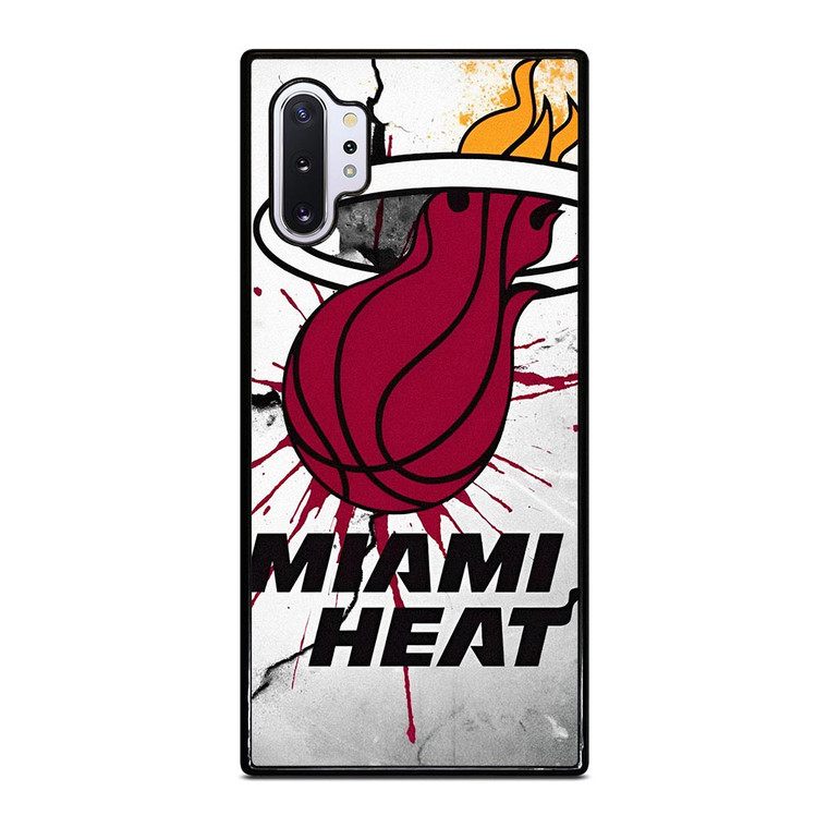 MIAMI HEAT CRACKED LOGO Samsung Galaxy Note 10 Plus Case