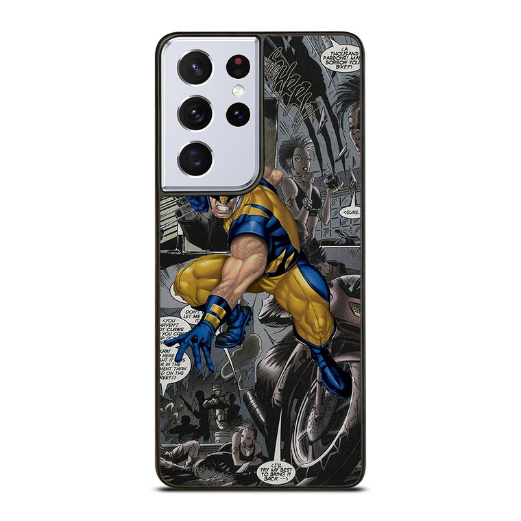 COMIC WOLVERINE Samsung Galaxy S21 Ultra Case