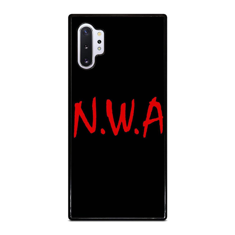 NWA NIGGAZ WIT ATTITUDES HIP HOP LOGO Samsung Galaxy Note 10 Plus Case